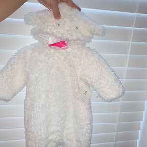 Pottery barn dress up costume/baby over all